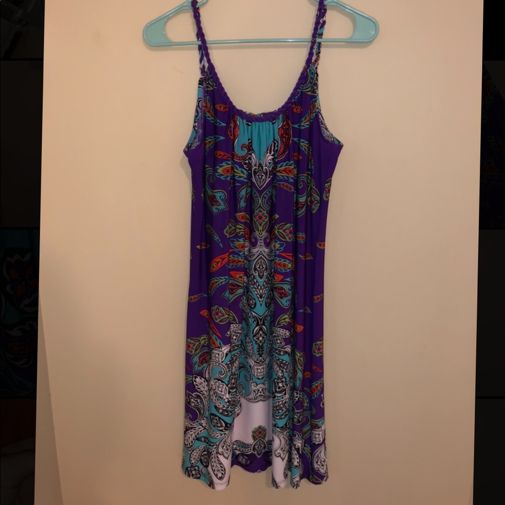 Colorful Stretchy MSK Dress